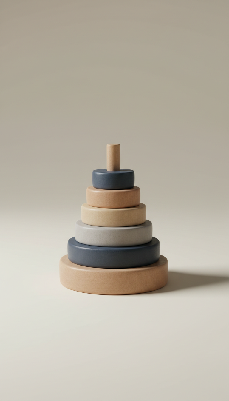 Heirloom Wooden Stacking Toy
