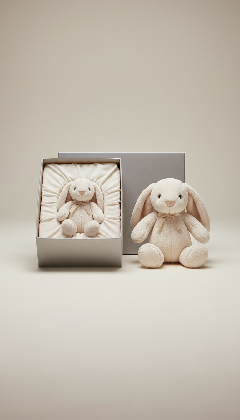 Plush Rabbit Gift Boxed Set
